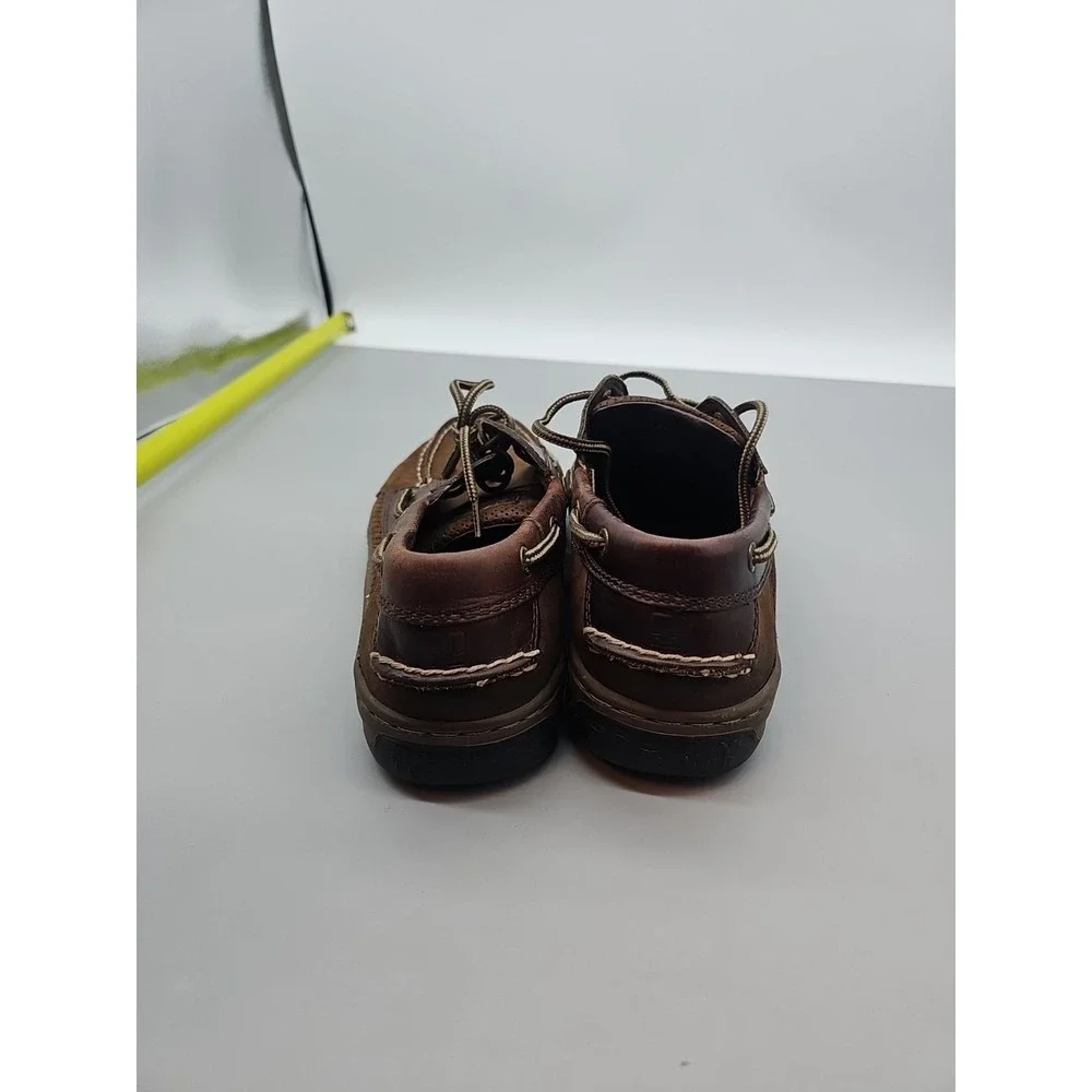 SPERRY TOP-SIDER Men's Brown Leather Boat Shoes Boots Mens Size 9